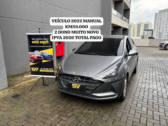 HYUNDAI HB20 1.0 12V FLEX EVOLUTION MANUAL